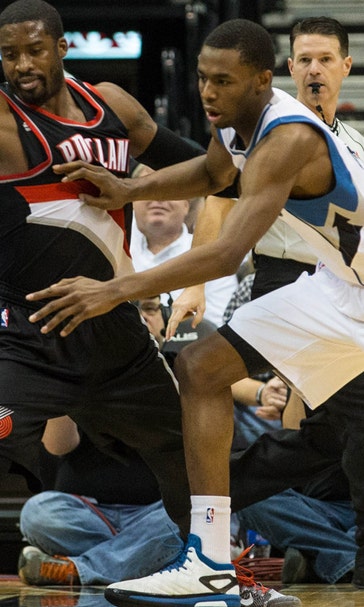 Wiggins sets a tone in Timberwolves' upset win